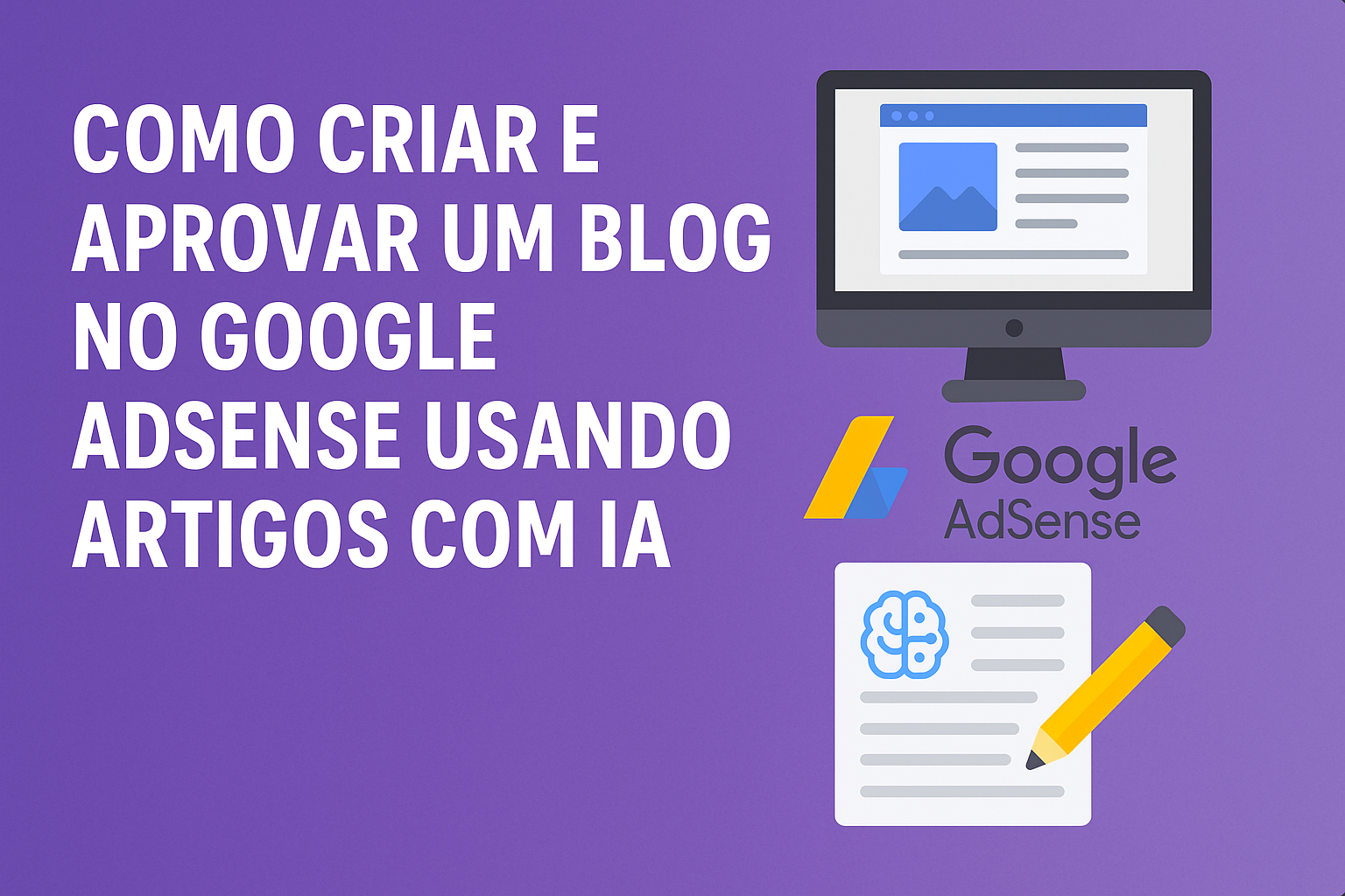 aprovar blog no AdSense com IA