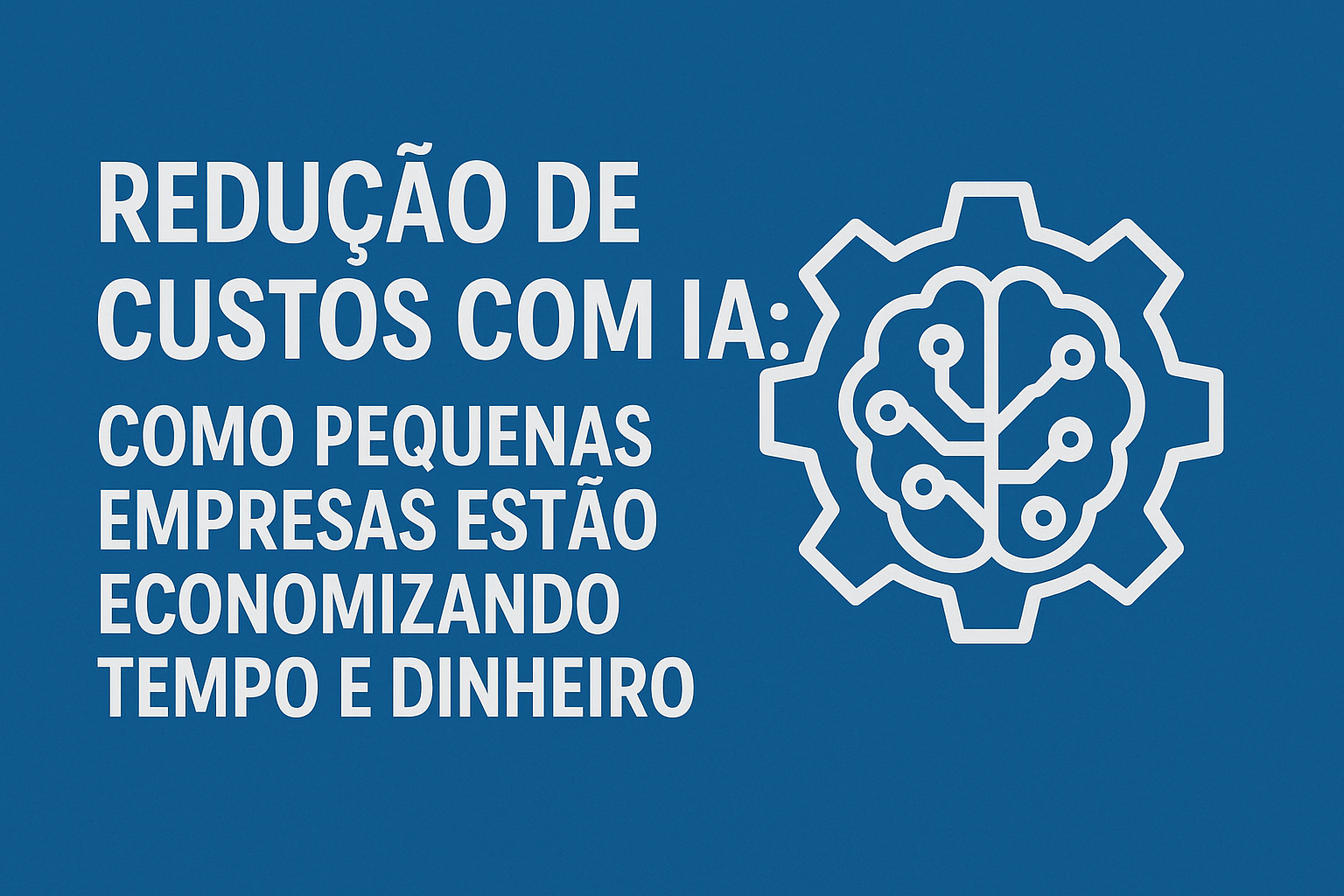 redução de custos com IA