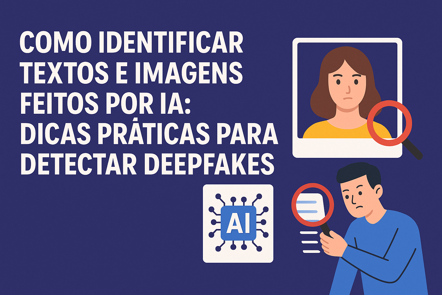 como identificar imagens feitas por IA