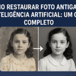 como restaurar foto antiga com inteligência artificial