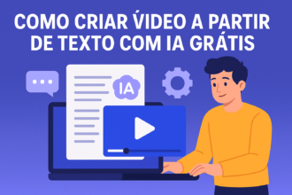 criar vídeo com inteligência artificial grátis