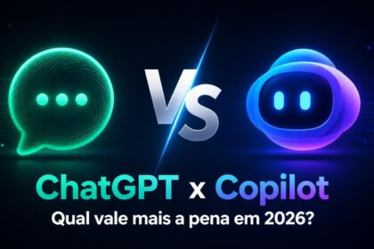 ChatGPT x Copilot qual dos dois vale mais a pena em 2026