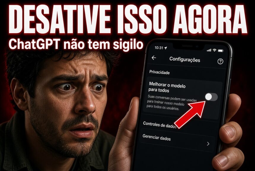 desativar melhorar o modelo ChatGPT